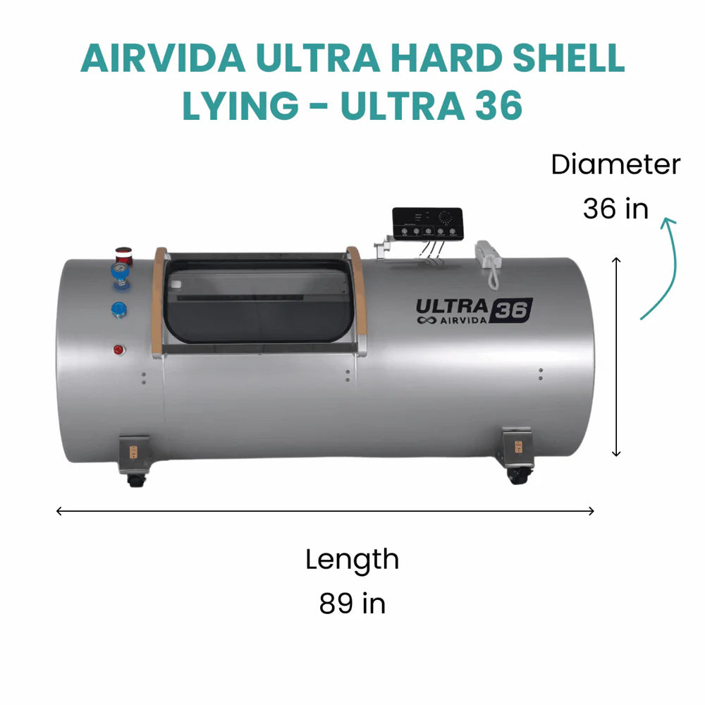 1.3-2.0 ATA Airvida Ultra Hard Shell Lying Hyperbaric Chamber