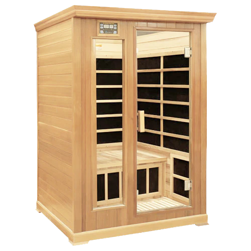 2 Person FAR Infrared Sauna - Hemlock