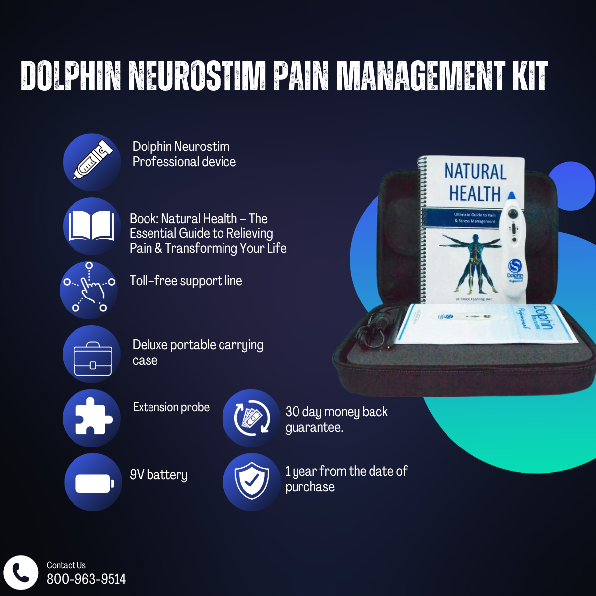 Dolphin Neurostim Pain Management Kit