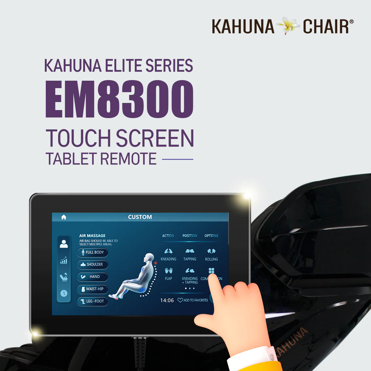 Kahuna Chair EM-8300 Electric Massage Chair