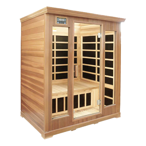3 Person FAR Infrared Sauna - Hemlock