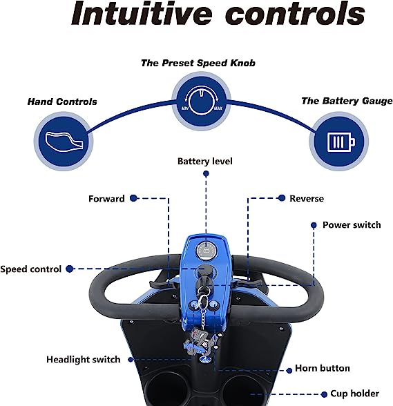 Metro Mobility Max Plus Heavy Duty Electric Mobility Scooter