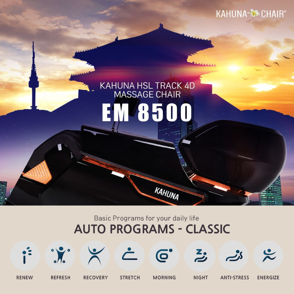 Kahuna EM-8500 Elite 4D Massage Chair Massage Chair
