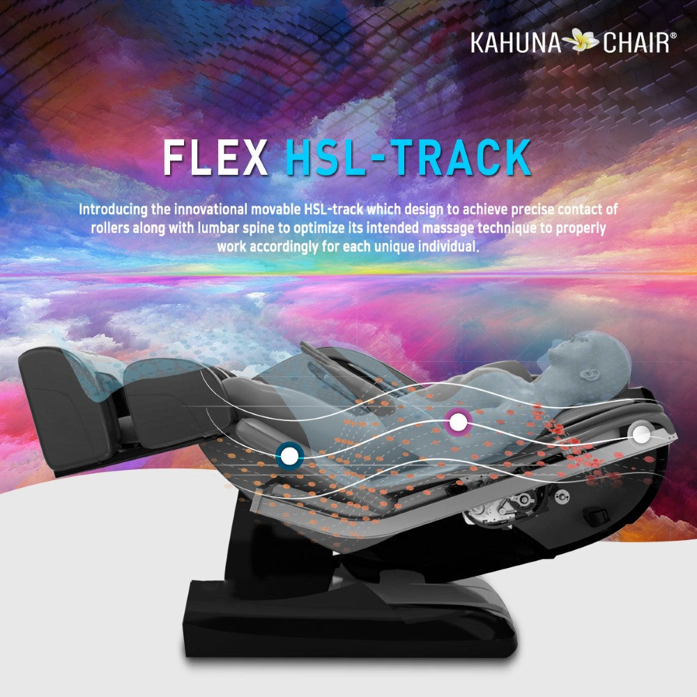 Kahuna SM-9300 4D-Dual Air Float Massage Chair with Infrared heating