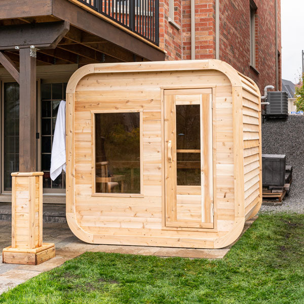 Dundalk Leisurecraft Luna Cube 4 Person Sauna CTC22LU