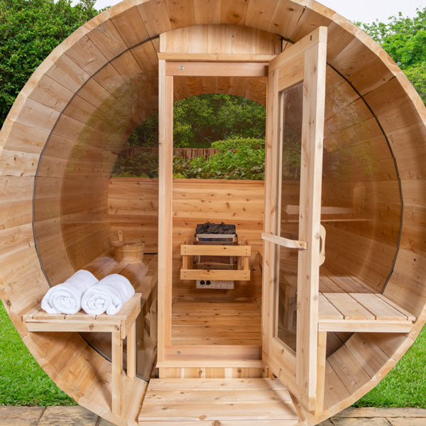 Dundalk Leisurecraft Tranquility MP Barrel Sauna CTC2345W
