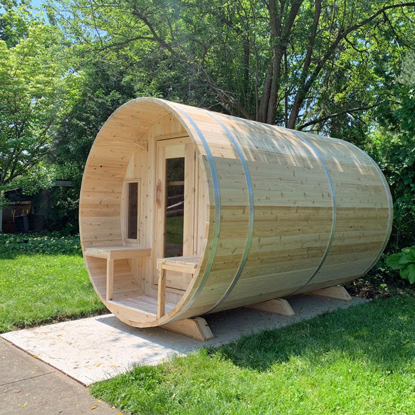 Dundalk Leisurecraft CT Tranquility Barrel Sauna CTC2345W