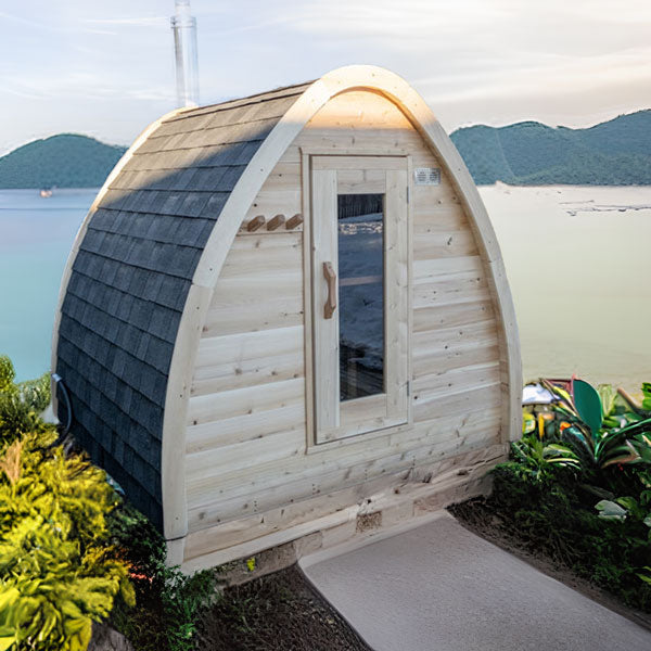 Dundalk Leisurecraft MiniPOD Outdoor Sauna CTC77MW