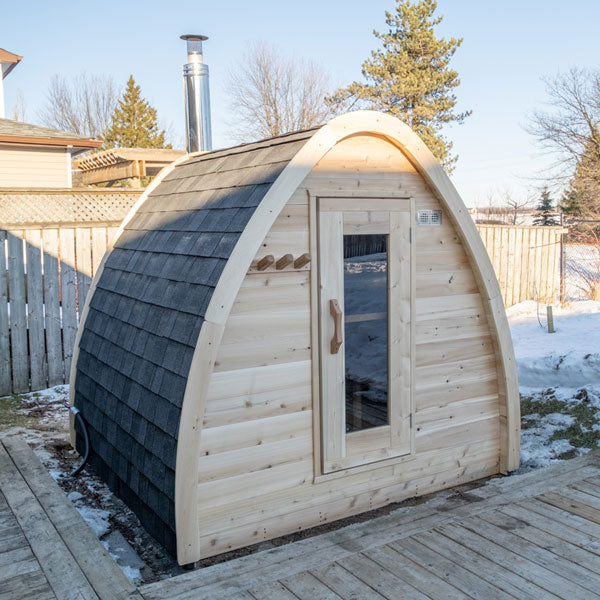 Dundalk Leisurecraft MiniPOD Outdoor Sauna CTC77MW