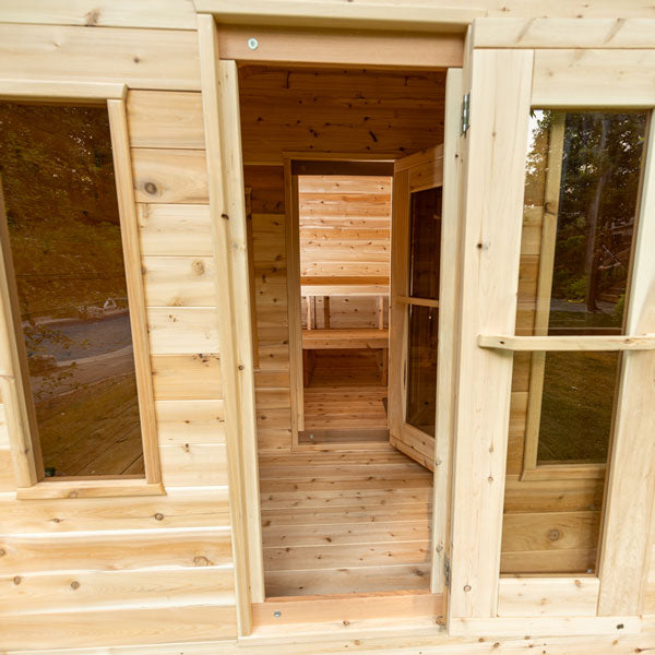Dundalk Leisurecraft CT Georgian Cabin Sauna With Changeroom CTC88CW