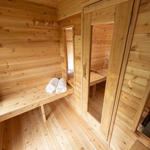 Dundalk Leisurecraft CT Georgian Cabin Sauna With Changeroom CTC88CW