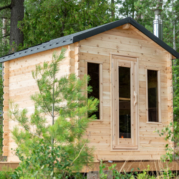 Dundalk Leisurecraft CT Georgian 6 Person Cabin Sauna CTC88W