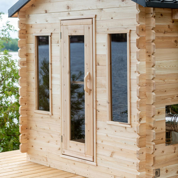 Dundalk Leisurecraft CT Georgian 6 Person Cabin Sauna CTC88W