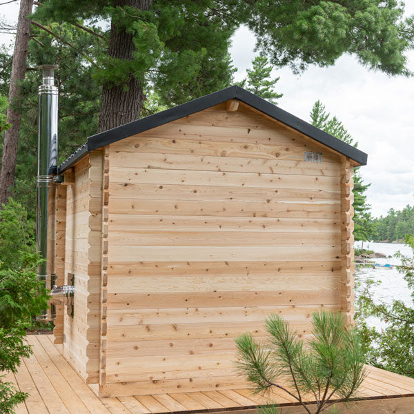 Dundalk Leisurecraft CT Georgian 6 Person Cabin Sauna CTC88W