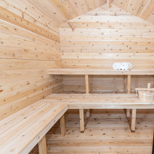 Dundalk Leisurecraft CT Georgian 6 Person Cabin Sauna CTC88W