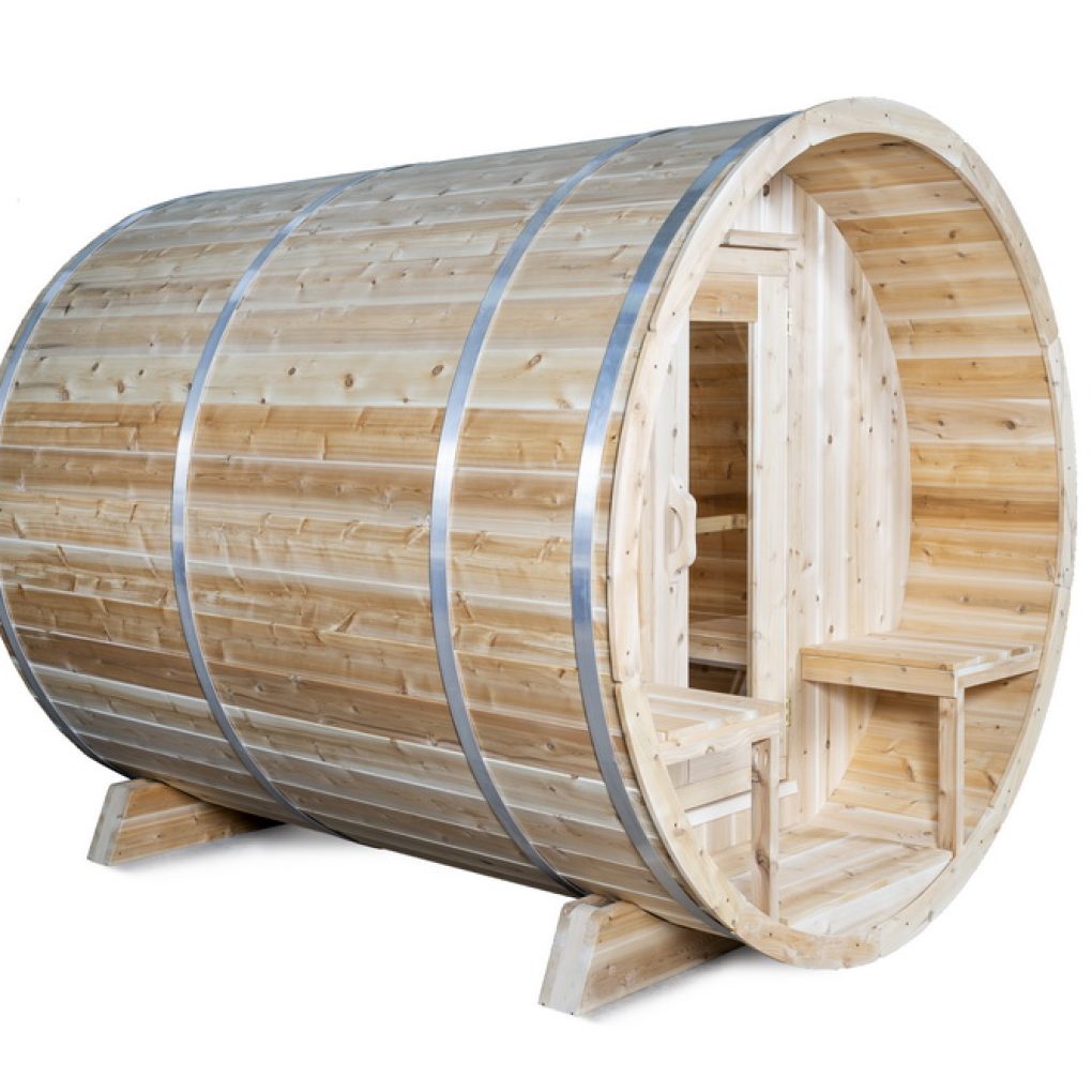 Dundalk Leisurecraft Serenity 4 Person Outdoor Sauna | CTC2245W