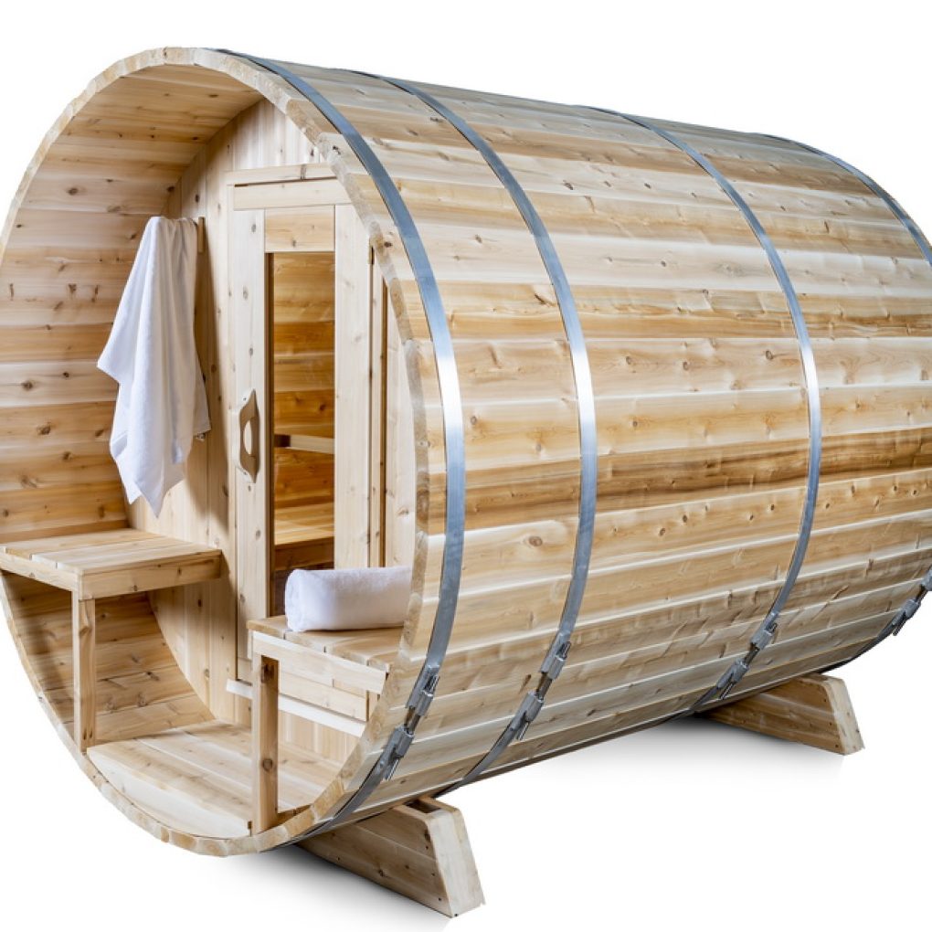 Dundalk Leisurecraft Serenity 4 Person Outdoor Sauna | CTC2245W