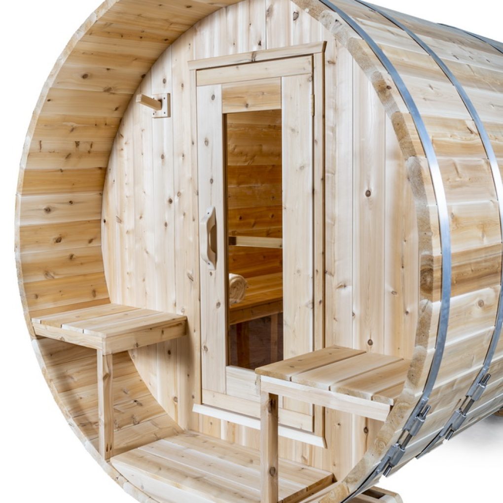 Dundalk Leisurecraft Serenity 4 Person Outdoor Sauna | CTC2245W