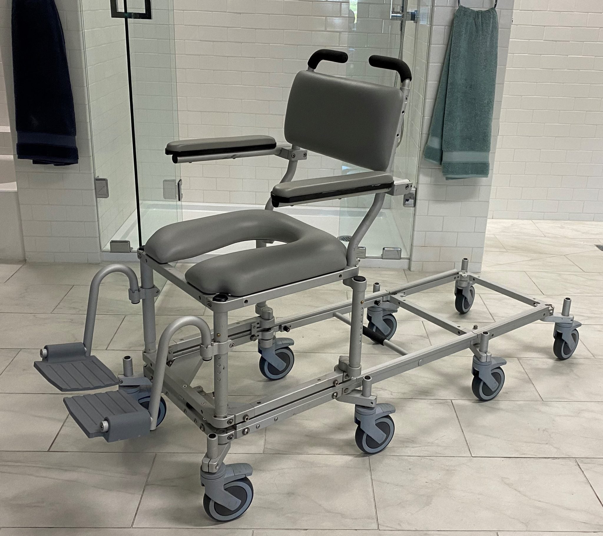 Nuprodx MC6000RS Commode Shower Access Slider System