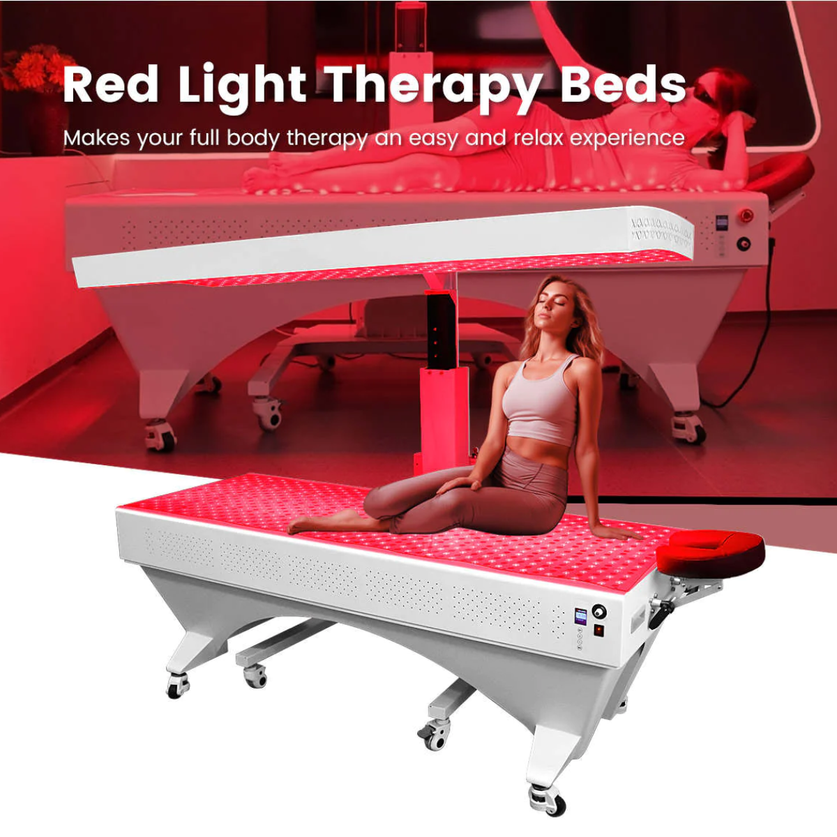 Viva Pro Red Light & NIR Portable Therapy Bed