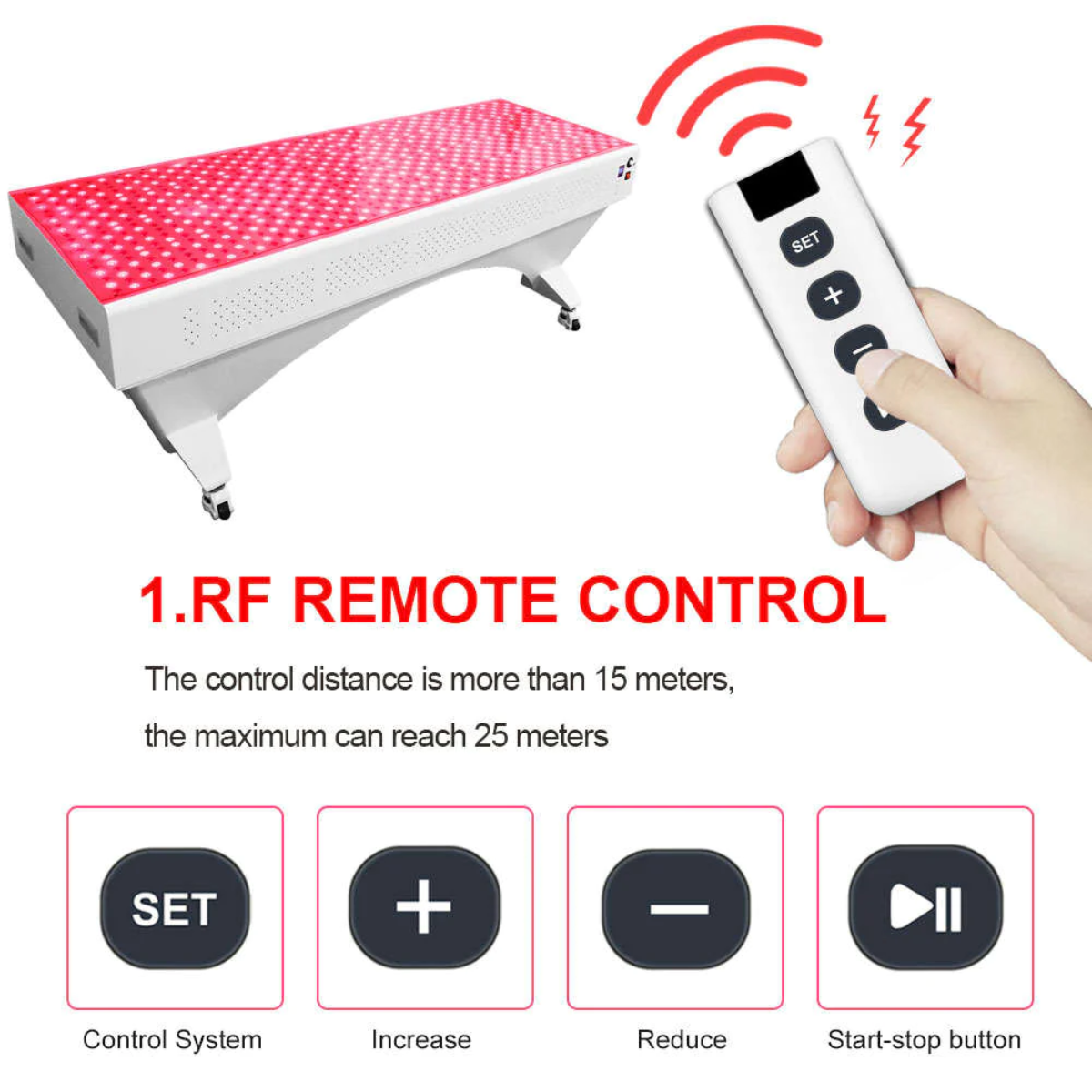 Viva Pro Red Light & NIR Portable Therapy Bed