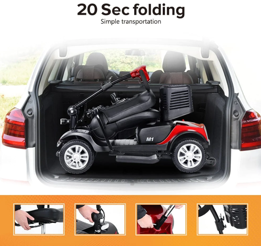Metro Mobility Patriot 4-Wheel Mobility Scooter