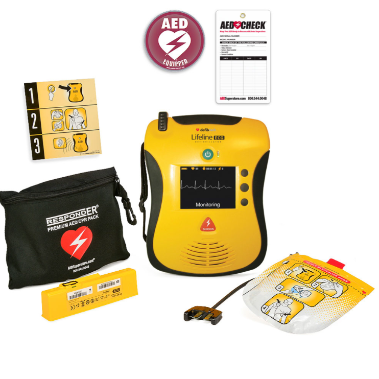 Defibtech Lifeline View ECG AED Kit