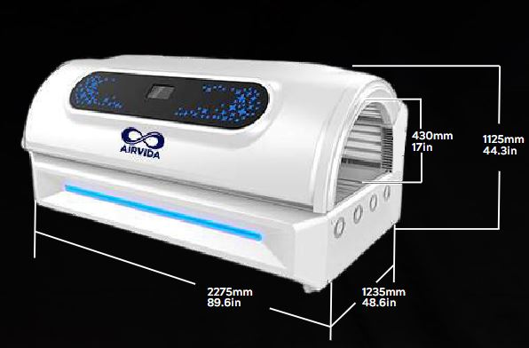 Airvida Radiance Red Light Therapy Bed For Home & Commercial Use