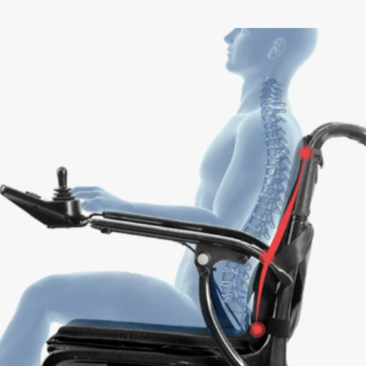Titan Mobility Carbon Fiber Lightweight Portable Electric Wheelchair