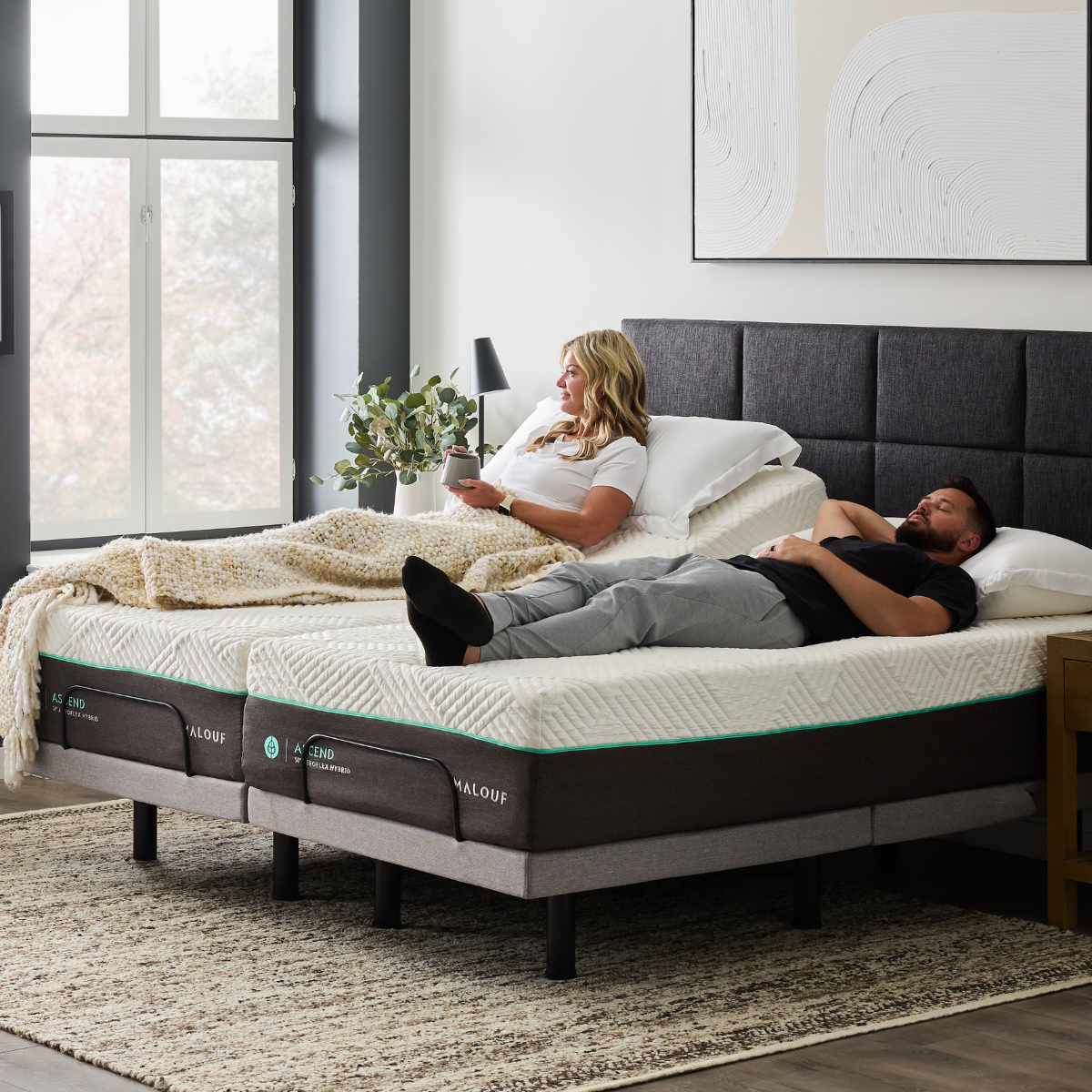 Malouf Home Ascend CoolSync™ Sleep Bundle