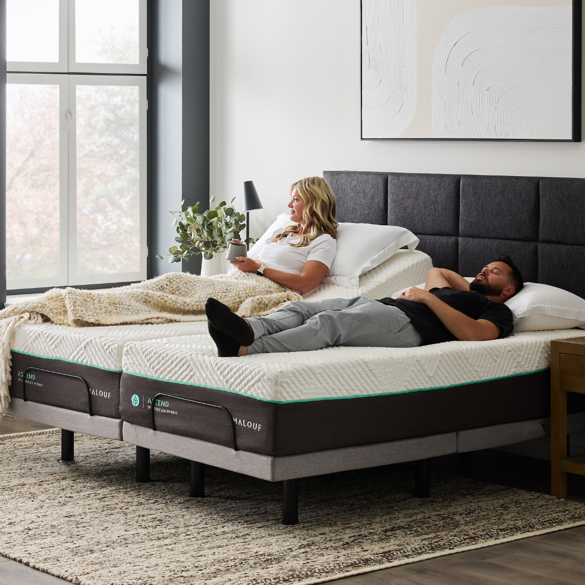 Malouf Home Ascend AeroFlex™ Sleep Bundle