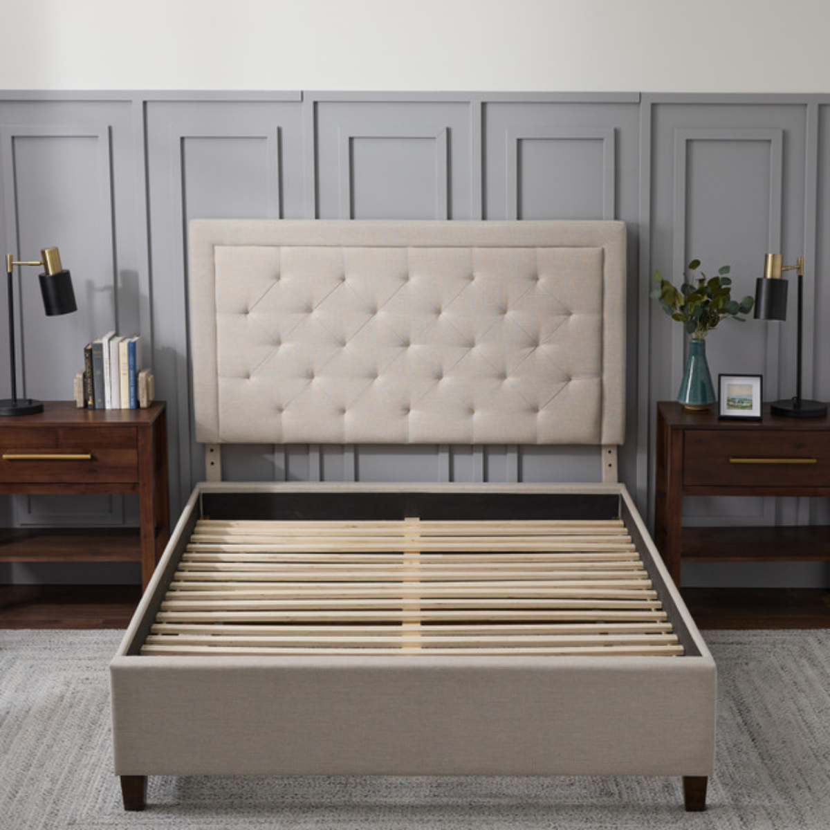 Malouf Home Hennessy Headboard (CONTEMPORARY STYLE)