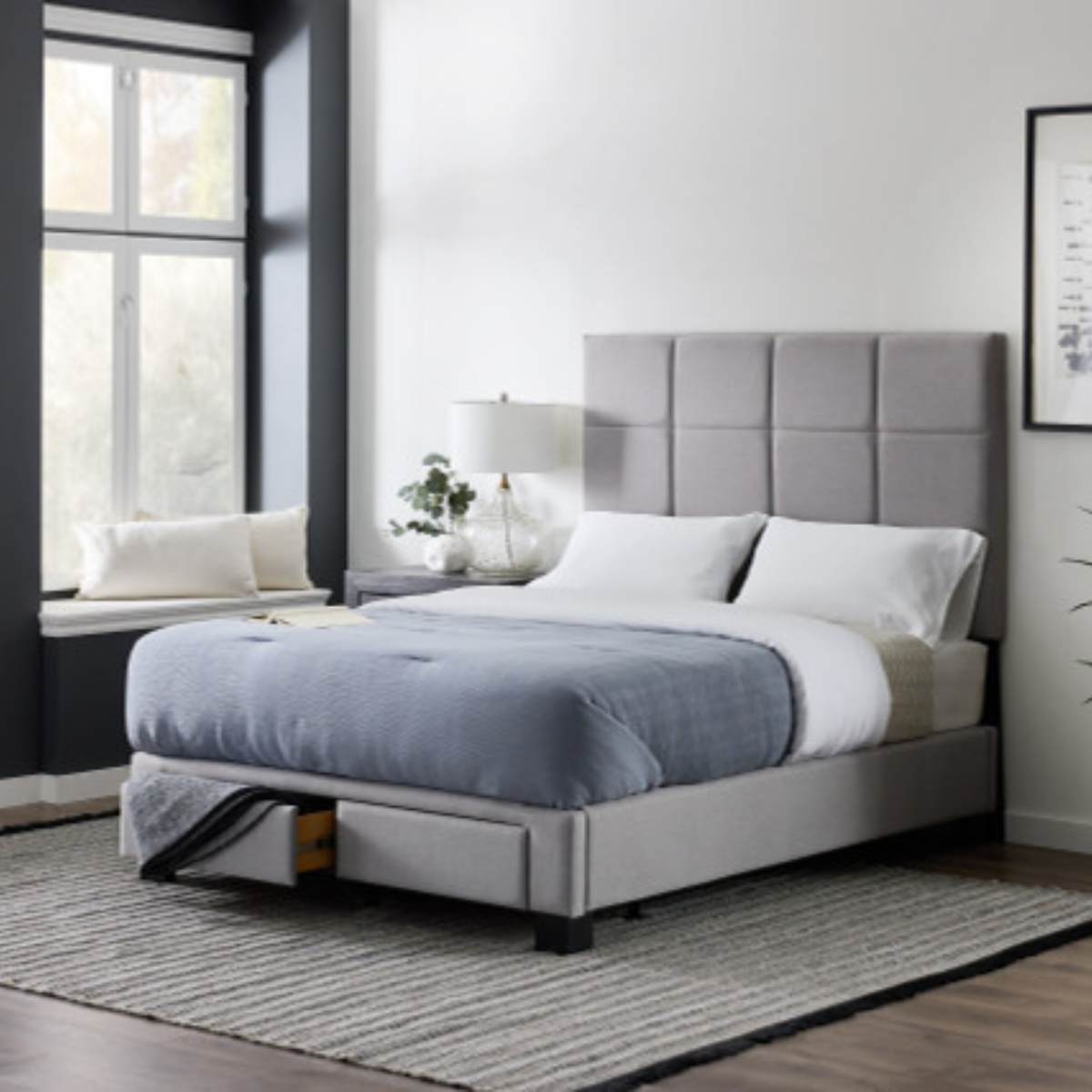 Malouf Home Duncan Platform Bed Frame