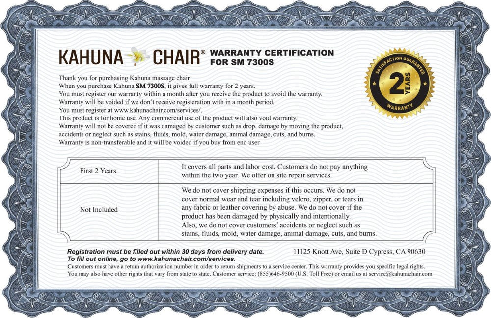 Kahuna SM-7300s Massage Chair – Ultimate Relaxation and Superior Massage Experience