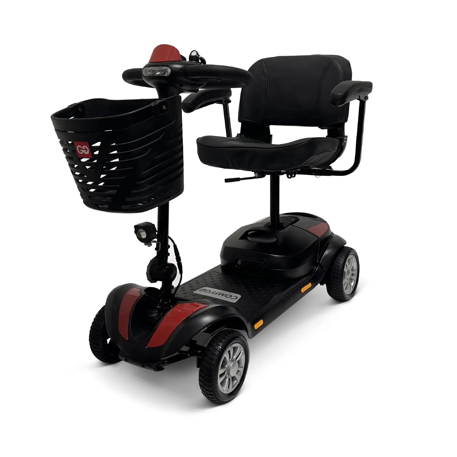Comfygo Z-4 Electric Powered Mobility Scooter with a Lightweight & 5 Part Detachable Frame