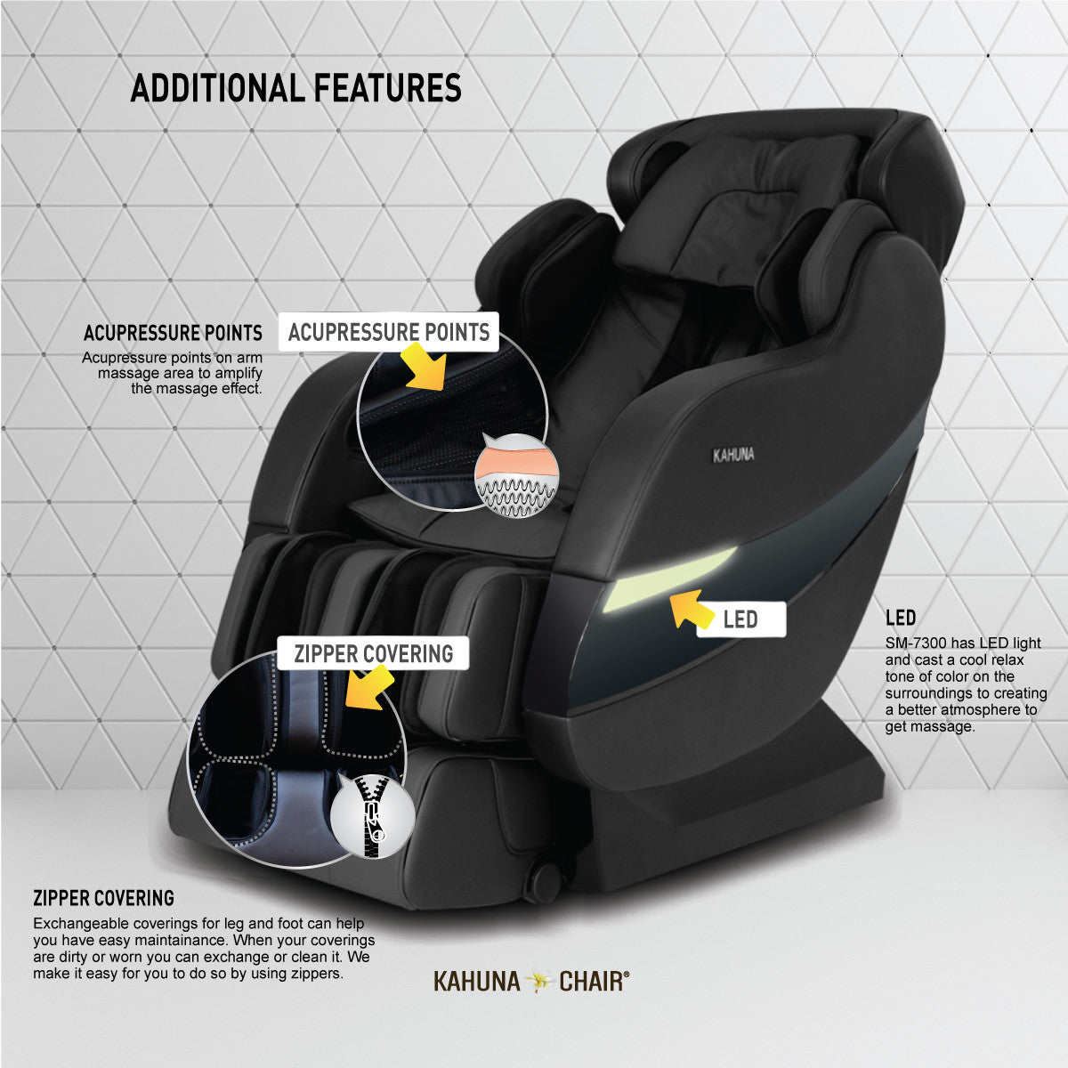 Kahuna SM-7300s Massage Chair – Ultimate Relaxation and Superior Massage Experience
