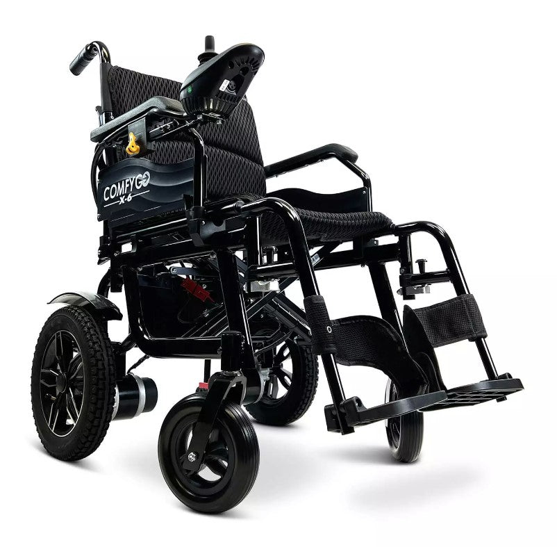 ComfyGO X-6 Lightweight Electric Wheelchair With Joystick