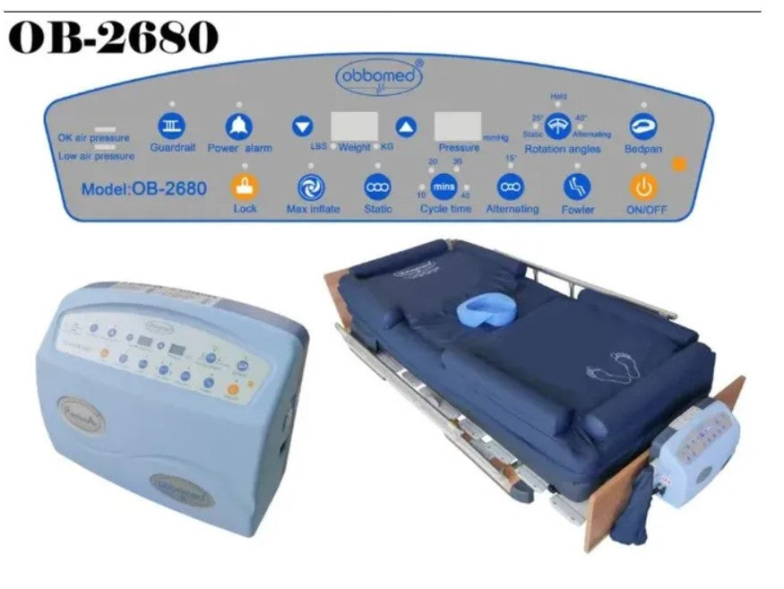 Obbomed OB-2680 PremiumAir LAL Pressure Ulcer Treatment Mattress