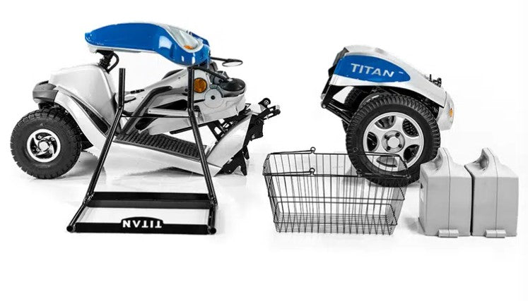 Tzora Titan 4 wheel Electric Mobility Scooter