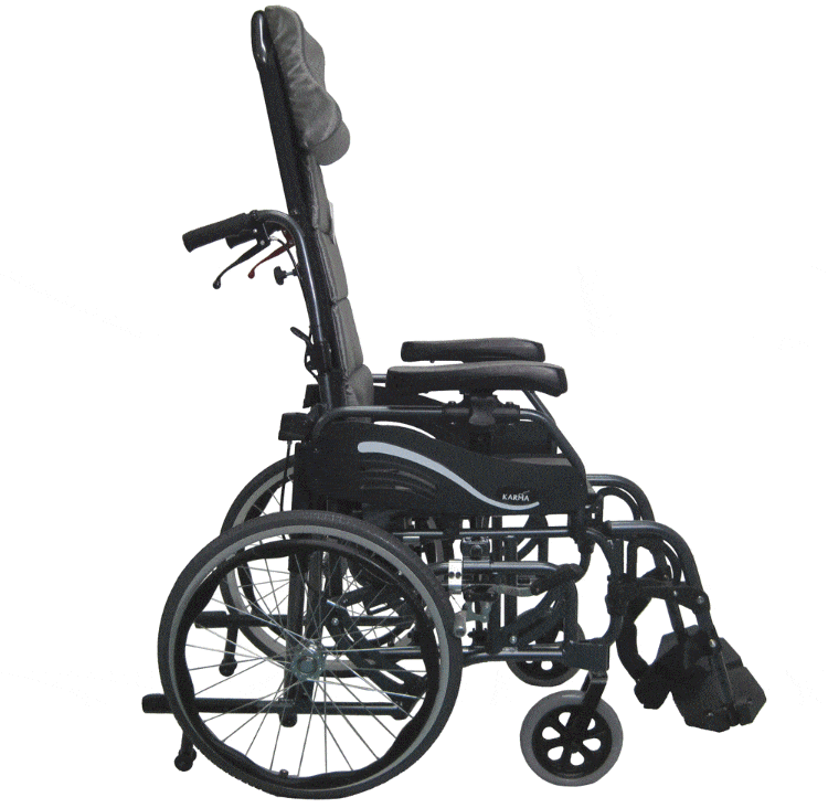 Karman VIP-515 Lightweight Tilting Folding Wheelchair