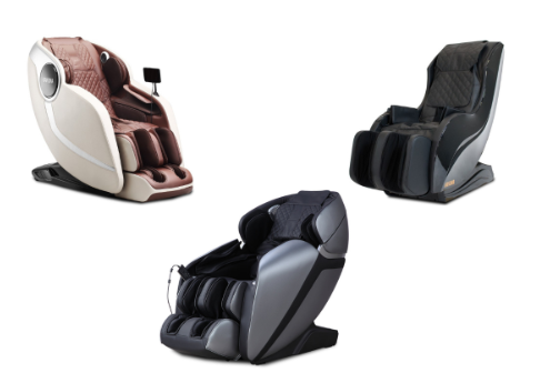 Different massage chair models 