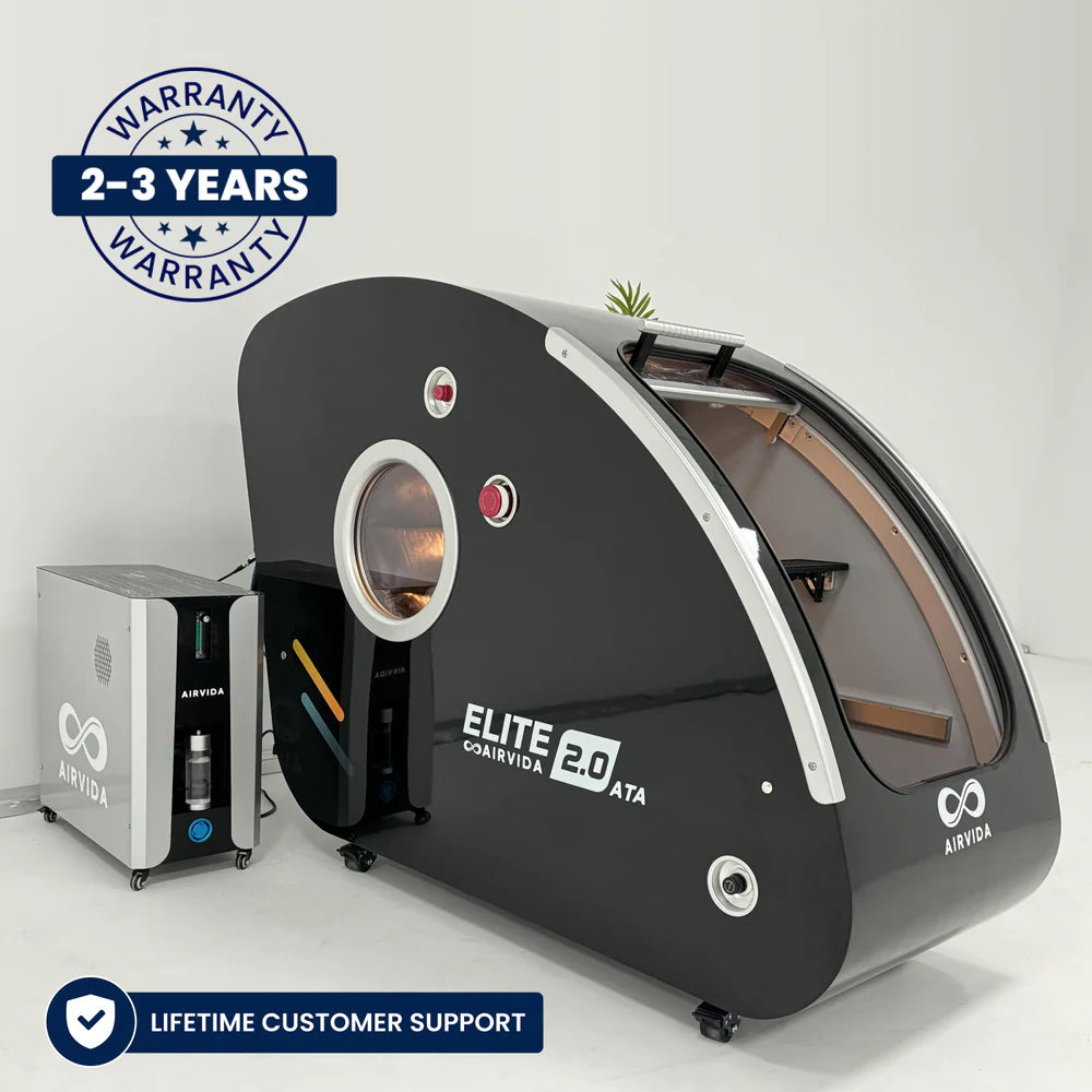 Airvida Elite 1.3-2.0 ATA Hard Shell Sitting Hyperbaric Chamber