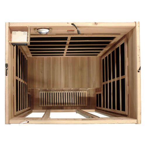 3 Person FAR Infrared Sauna - Hemlock