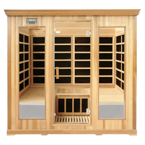 4 Person FAR Infrared Sauna - Hemlock