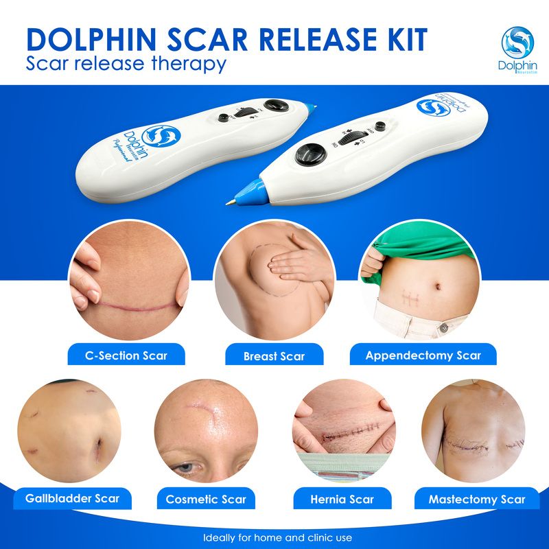 Dolphin Neurostim Scar Release Pain Therapy Kit