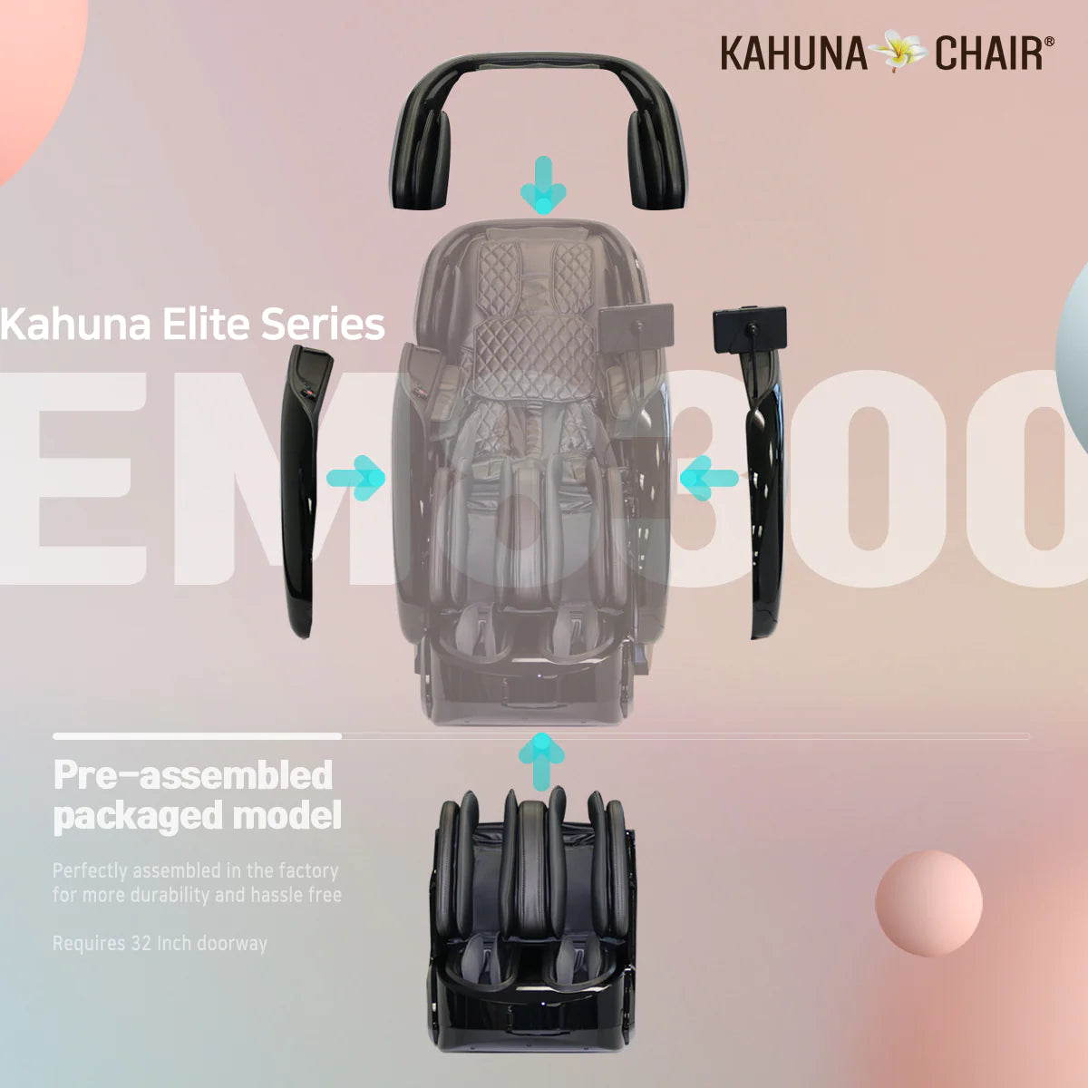 Kahuna Chair EM-8300 Electric Massage Chair