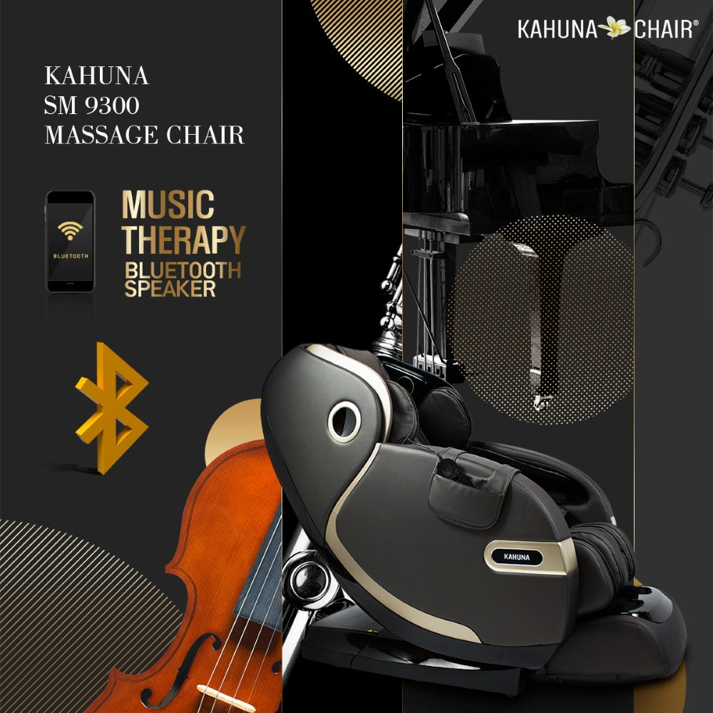 Kahuna SM-9300 4D-Dual Air Float Massage Chair with Infrared heating