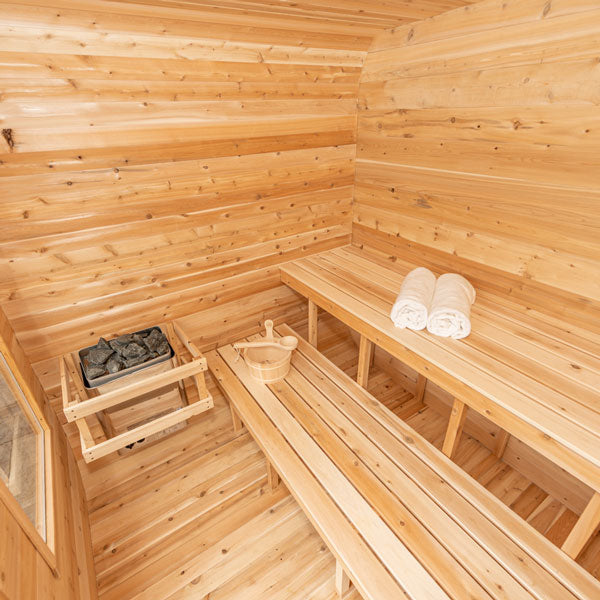 Dundalk Leisurecraft Luna Cube 4 Person  Sauna CTC22LU