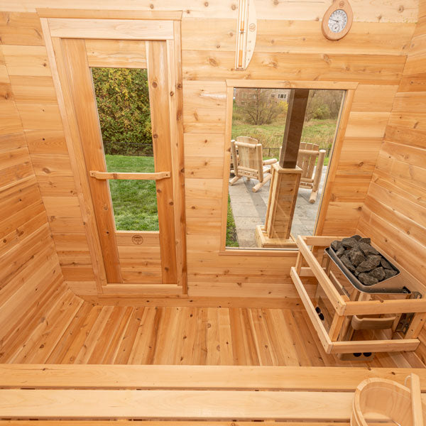 Dundalk Leisurecraft Luna Cube 4 Person  Sauna CTC22LU