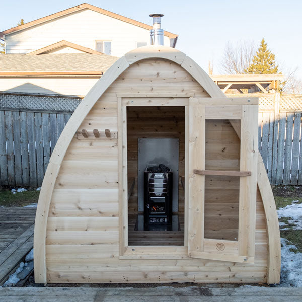 Dundalk Leisurecraft MiniPOD Outdoor Sauna CTC77MW